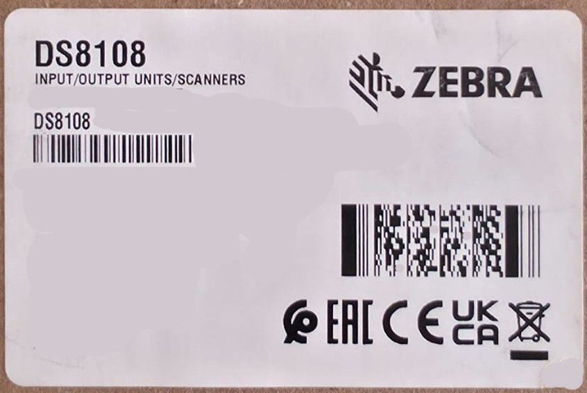 Zebra Scanner: Barcode Scanner Zebra DS8108 schwarz neuwertig – Nuovo e nell'imballaggio originale da Samstagern venduto da gilido01 1