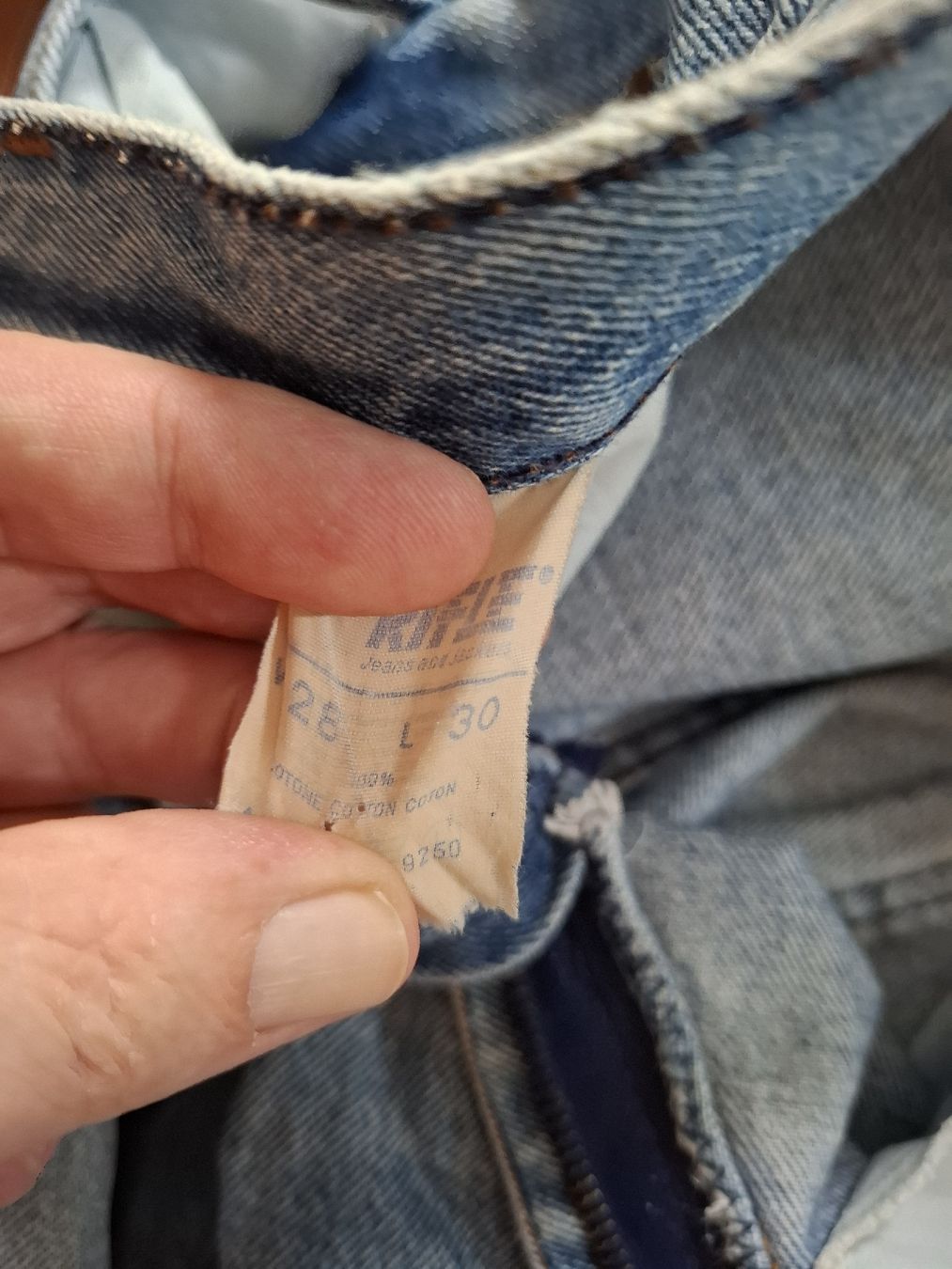 Rifle Jeans: Rifle Jeans späte 80er – Usato da Hunzenschwil venduto da Hardrock6 2