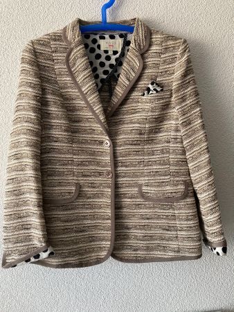 M.A.C.S Damenblazer, Barbara Kassels, Gr. 40, braun/beige