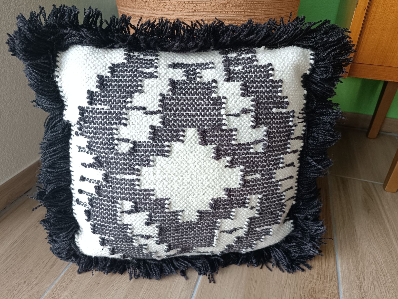 Maisons du monde Kissen: 2 Boho Kissen – Gebraucht aus Wolfwil von SecondOwner 1