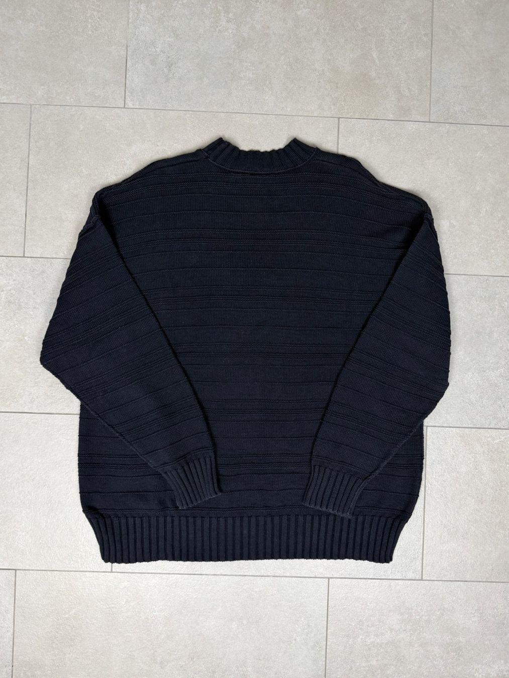 Maglioni & Felpe: Collusion Oversized Navy Textured Sweater – Usato da Biel/Bienne venduto da sami0788480082 2