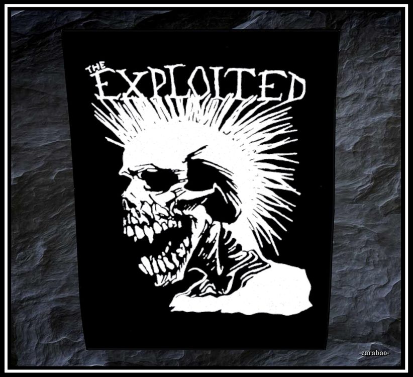 Rücken-Aufnäher *The Exploited* - Back Patch | Kaufen auf Ricardo