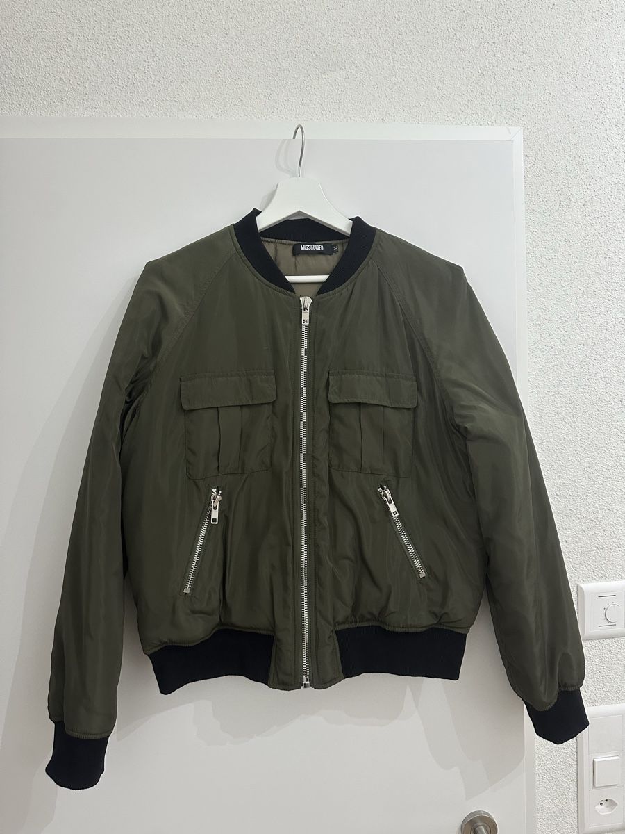 Jacken: Missguided UTILITY - Übergangsjacke khaki / Grösse 40 – Gebraucht aus Emmenbrücke von MNE98