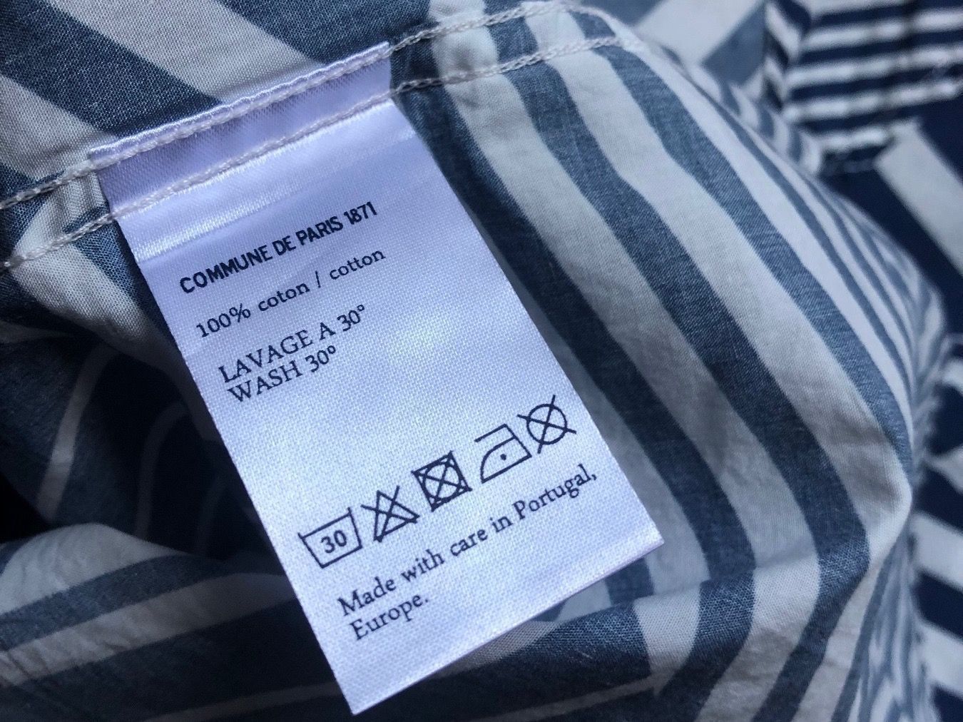 Hemden: Chemise COMMUNE de PARIS L – Neu und originalverpackt aus Arnex-sur-Orbe von cameleonfringant 3