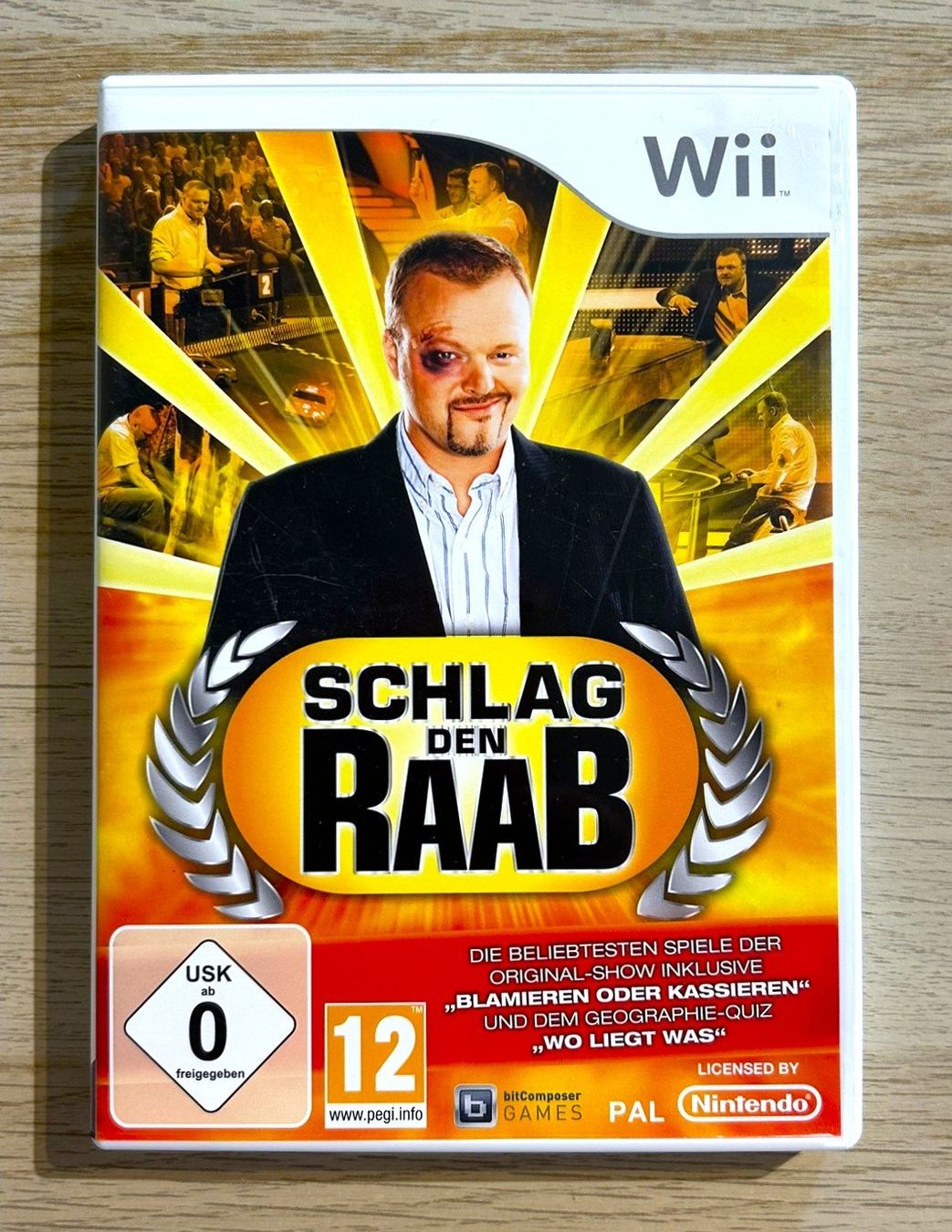 Nintendo Giochi: Schlag den Raab Nintendo Wii – Usato da St. Gallen venduto da Alpine.Arcade