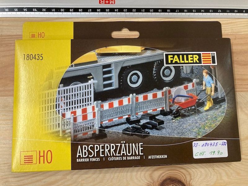 Faller H0 180435 Absperrzäune (Neu und originalverpackt) in Büsserach ...