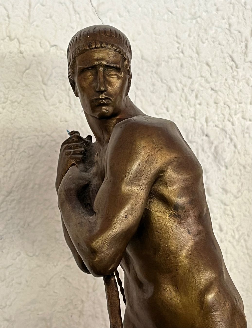 Statuette: Bronzefigur Schweiz, signiert A. Pessina – Usato da Kandergrund venduto da honey-art_and_more 1