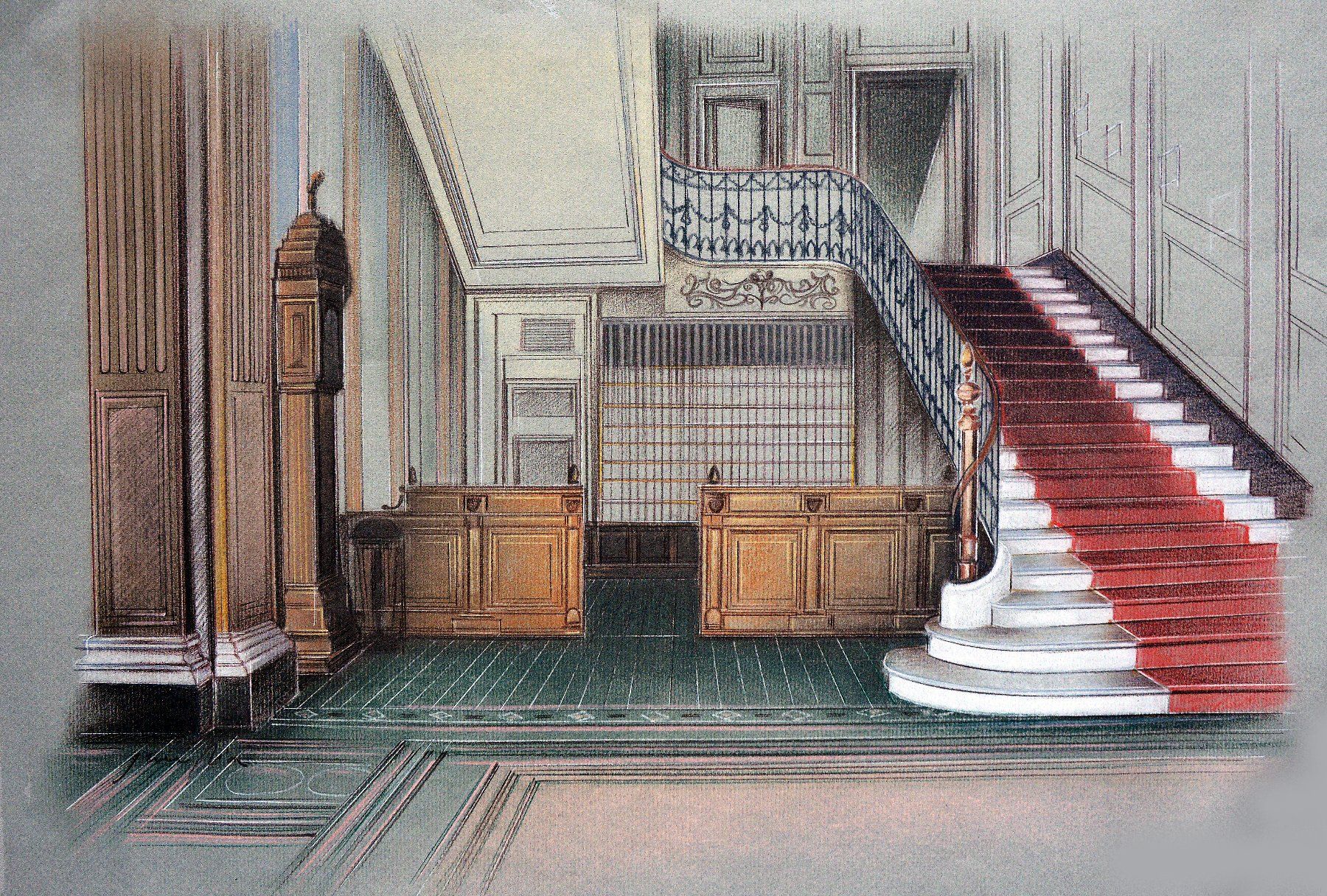 Posters & Illustrations: Architekturzeichnung 1995 auf Canson Papier – Neuf (Voir description) à Luzern par ron_t5my