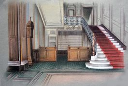 Architekturzeichnung 1995 auf Canson Papier
