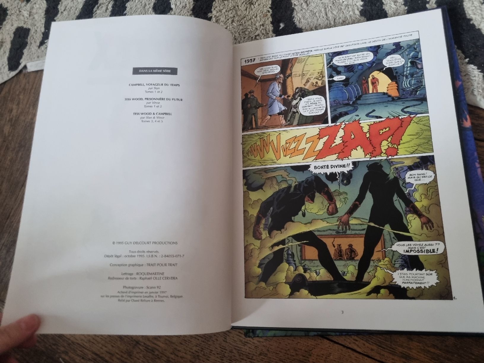 Fumetti: Lot de 2 BD Vortex T.3 et T.4  – Usato da Fribourg venduto da sal_5ln6 6