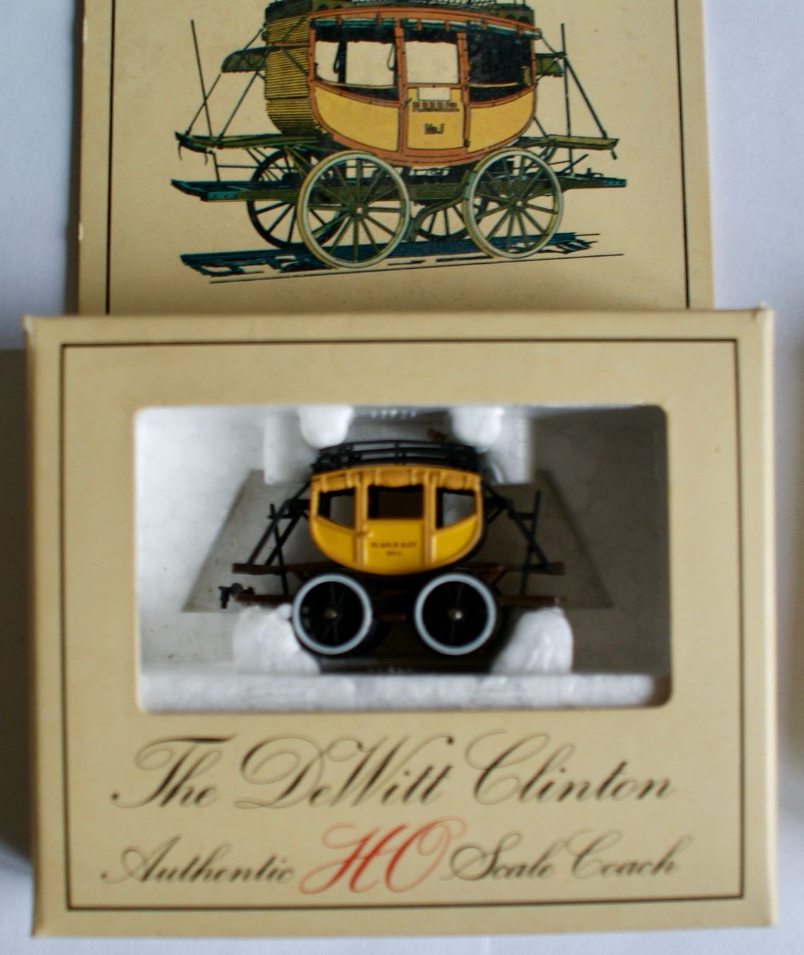 Modellini di ferrovie: DE WITT CLINTON 1831 et 3 wagons – Nuovo (secondo la descrizione) da Morrens VD venduto da alain50 4