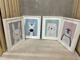 4 Cadres murales pour enfants 