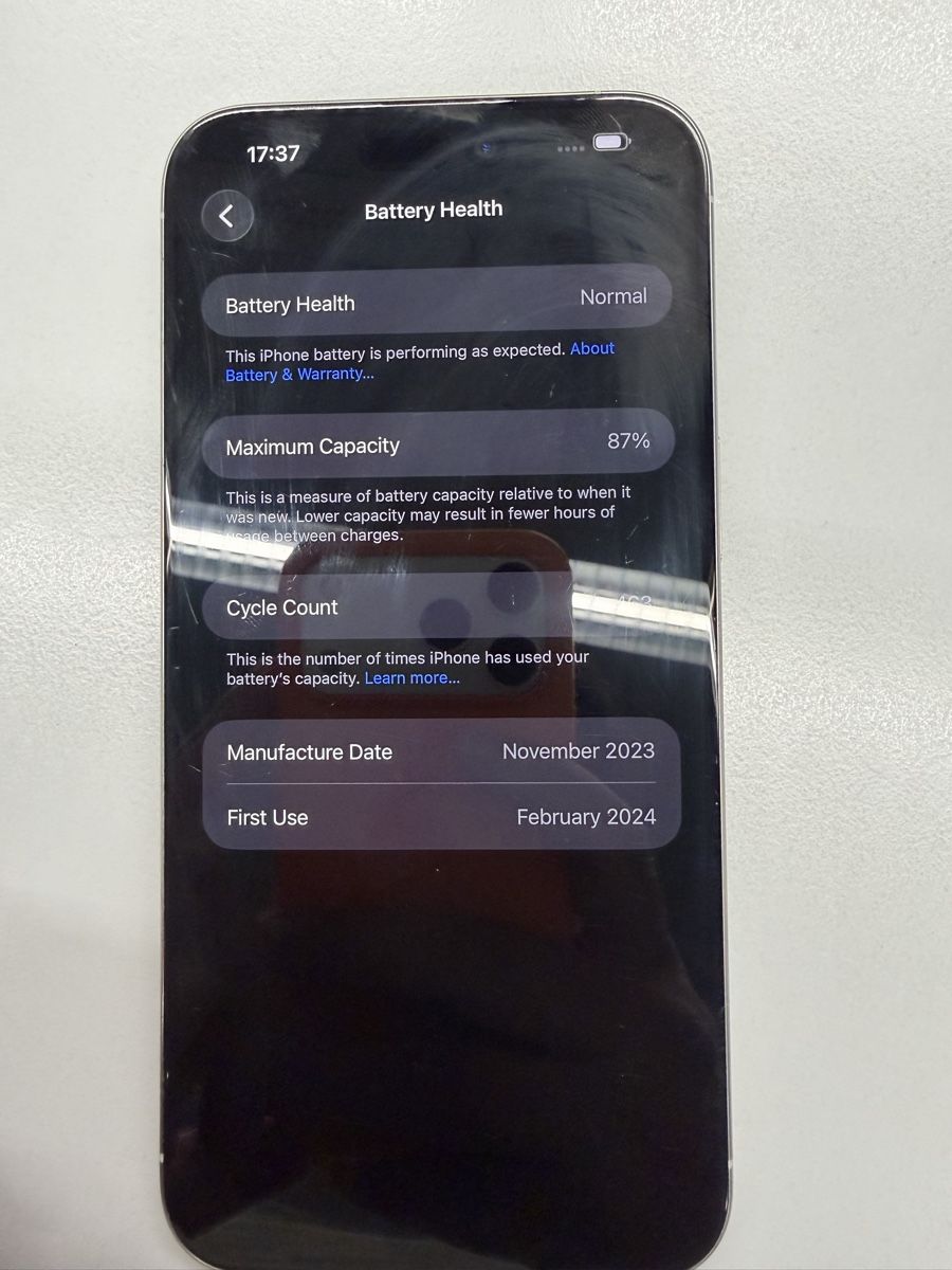 Apple Handys / Smartphones: iPhone 15 pro max 256GB – Gebraucht aus Zürich von Yoni_to 6