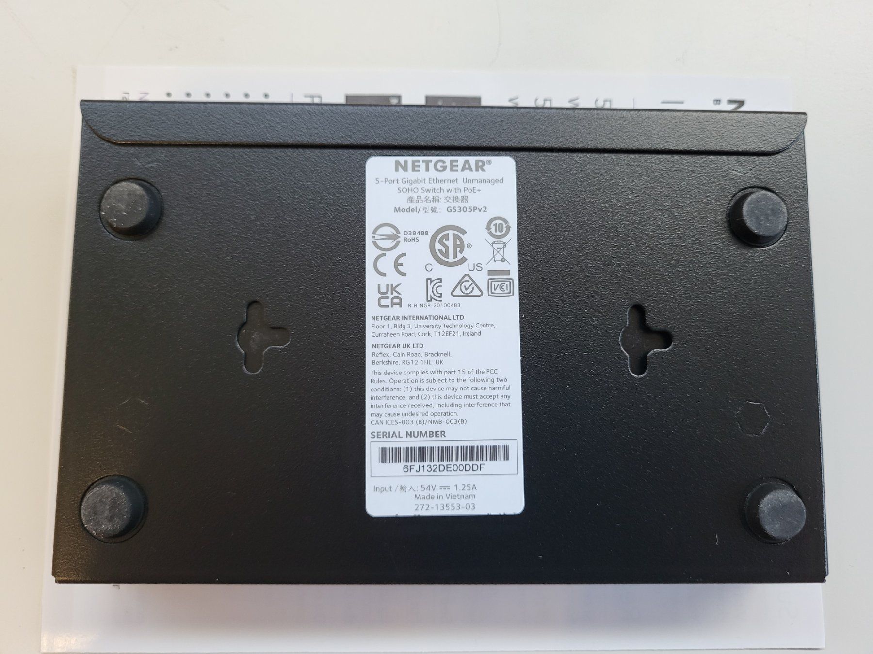 Netgear Hubs & Switches: Netgear GS305Pv2 – Gebraucht aus Brügg BE von POU-BELLE 4