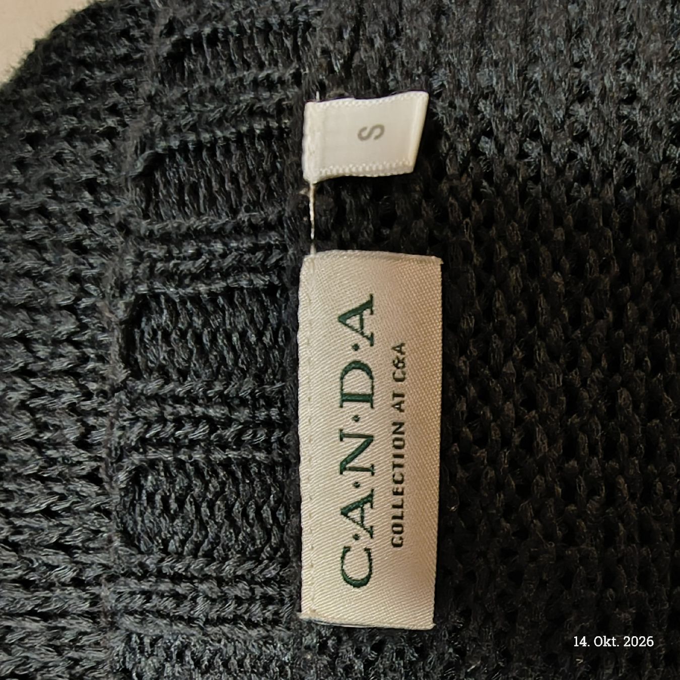 C&A Giacche: Strickjacke Canda schwarz Grösse S – Usato da Emmetten venduto da SecondhandSiska 2
