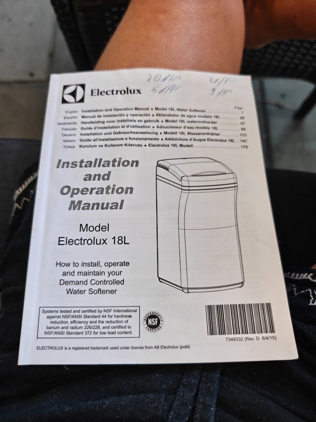 Sanitari: Entkalkungsanlange Elektrolux – Usato da Nesselnbach venduto da Honig21 1