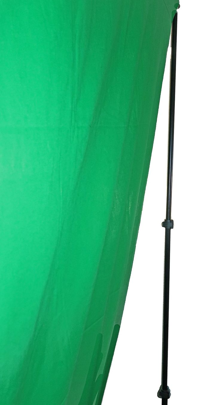 Sonstiges Zubehör: Greenscreen Set  2x3 Meter mit Stativen – Gebraucht aus Uster von Mruedis 2