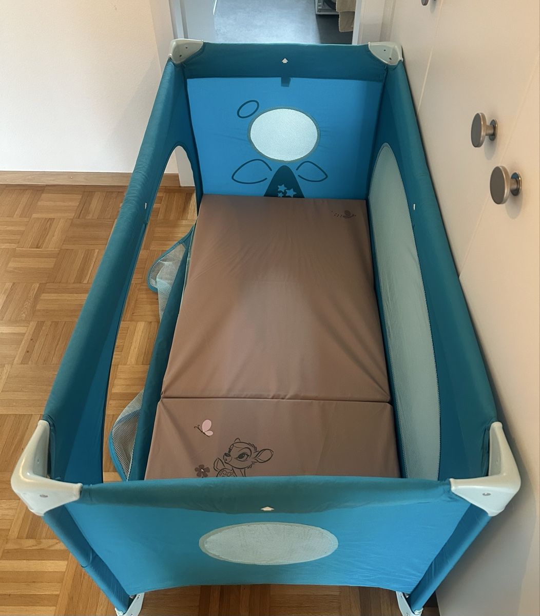 Betten: Chicco Reisebett hellblau mit Matratze – Gebraucht aus Zürich von alex124 3