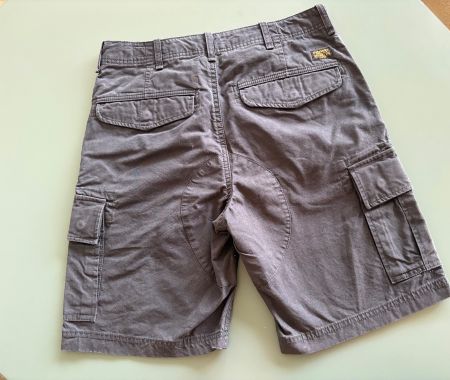 Superdry Vintage Heavy Cargo Shorts blau Grösse 32 (Neu)