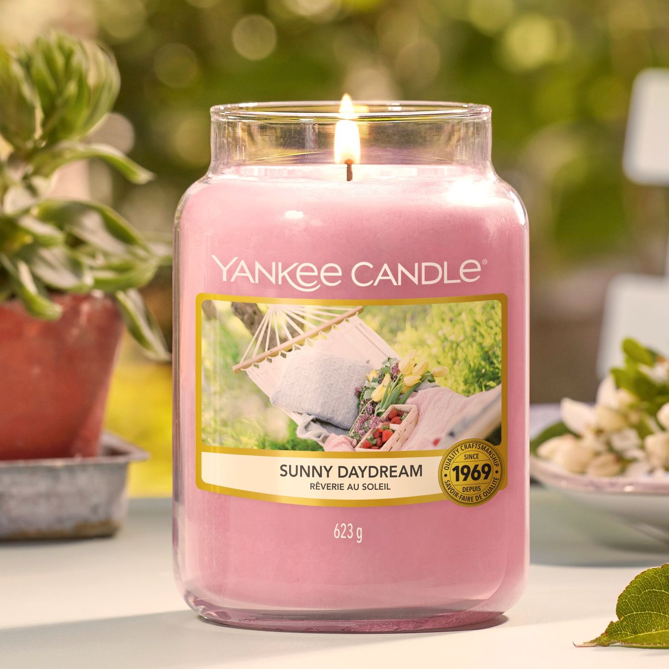 Yankee Candle Candele: Yankee Candle Sunny Daydream large Jar – Nuovo e nell'imballaggio originale da Langwiesen venduto da rtWebshop 1