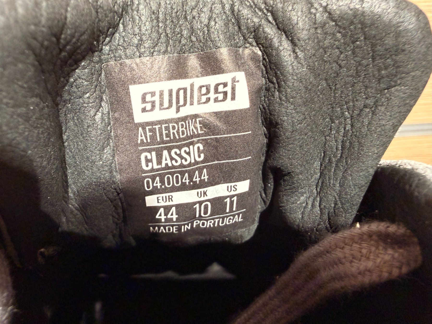 Scarpe da uomo: Suplest Afterbike - Classic Gr.44 – Nuovo e nell'imballaggio originale da Lauterbrunnen venduto da Imboden-Bike 2