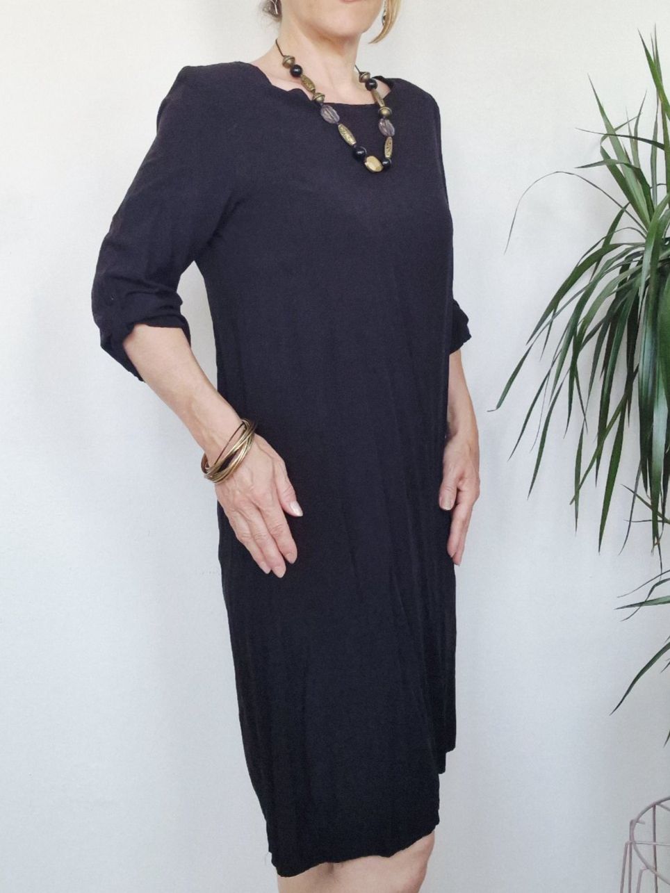 Kleider: Elegantes Damen Kleid Chicorée Gr. S Schwarz – Gebraucht aus Hallau von CHACLA 1