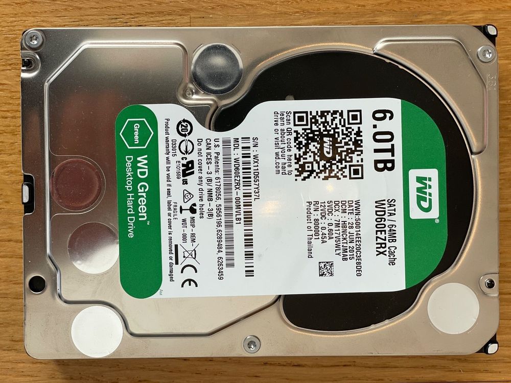 6 TB Harddisk SATA | Kaufen auf Ricardo