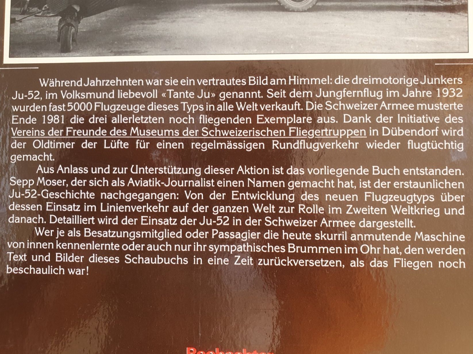 Libri: Flieg weiter, Ju-52! (Flugzeugbuch) – Usato da Langnau am Albis venduto da jer_pm72 7