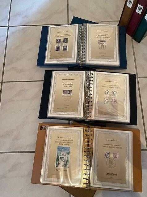 Tutti i francobolli: Albums Erstagsblatt Deustchepost 1980-2000 – Usato da Denges venduto da manuelfelder64 2