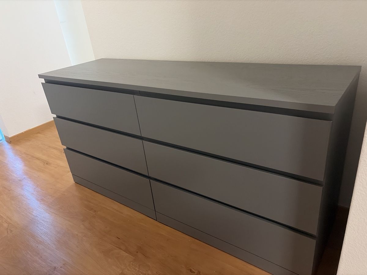 Cassettiere: Ikea-Kommode grau 6 Schubladen guter Zustand – Nuovo (secondo la descrizione) da Oberengstringen venduto da Fabi_27