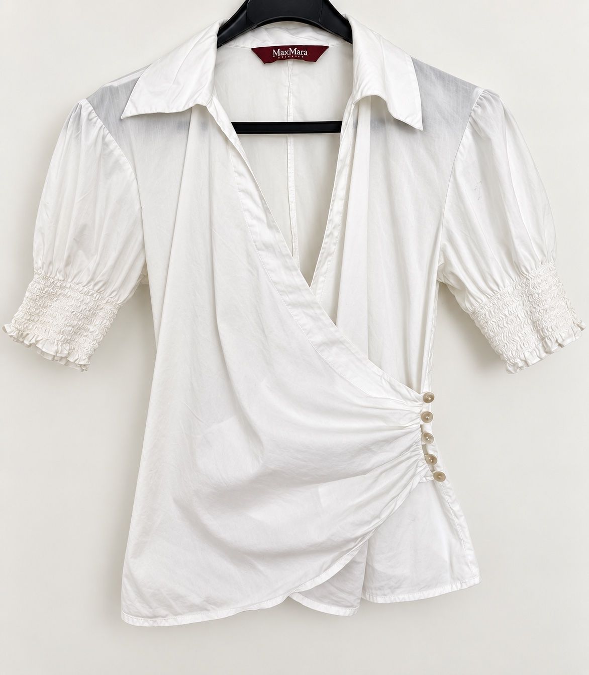 Max Mara Camicette: Max Mara elegant white shirt 🤍 – Usato da Zürich venduto da pulapula