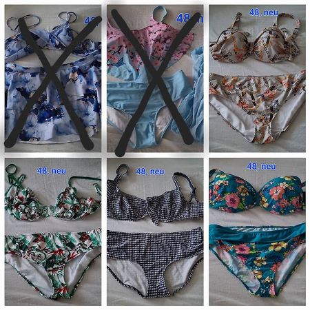Bikinis neu Grösse 48