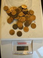 Lot de 58 de 1 Rappen pièces Suisse divers état