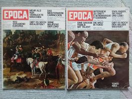 Zeitschrift EPOCA Nr. 1 + 6 von 1963 - Duo!