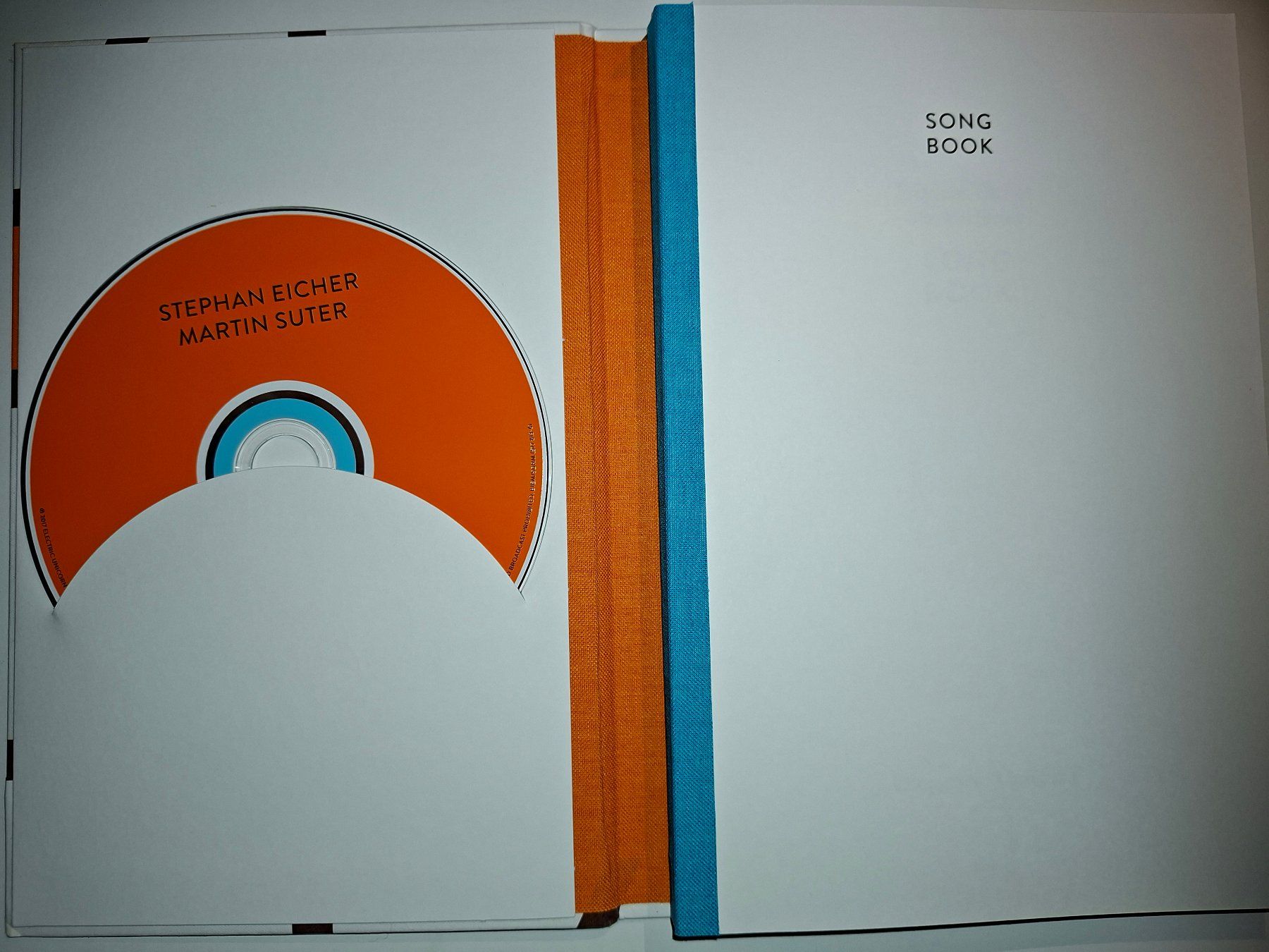 Libri: Stephan Eicher & Martin Suter: Song Book mit CD – Usato da Dietikon venduto da Buchantiqdietikon 1