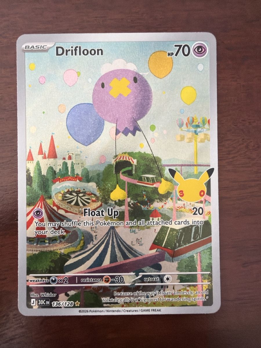 Pokémon Carte collezionabili: Drifloon (30C 136) – Nuovo (secondo la descrizione) da Emmenbrücke venduto da Pack_Ripper