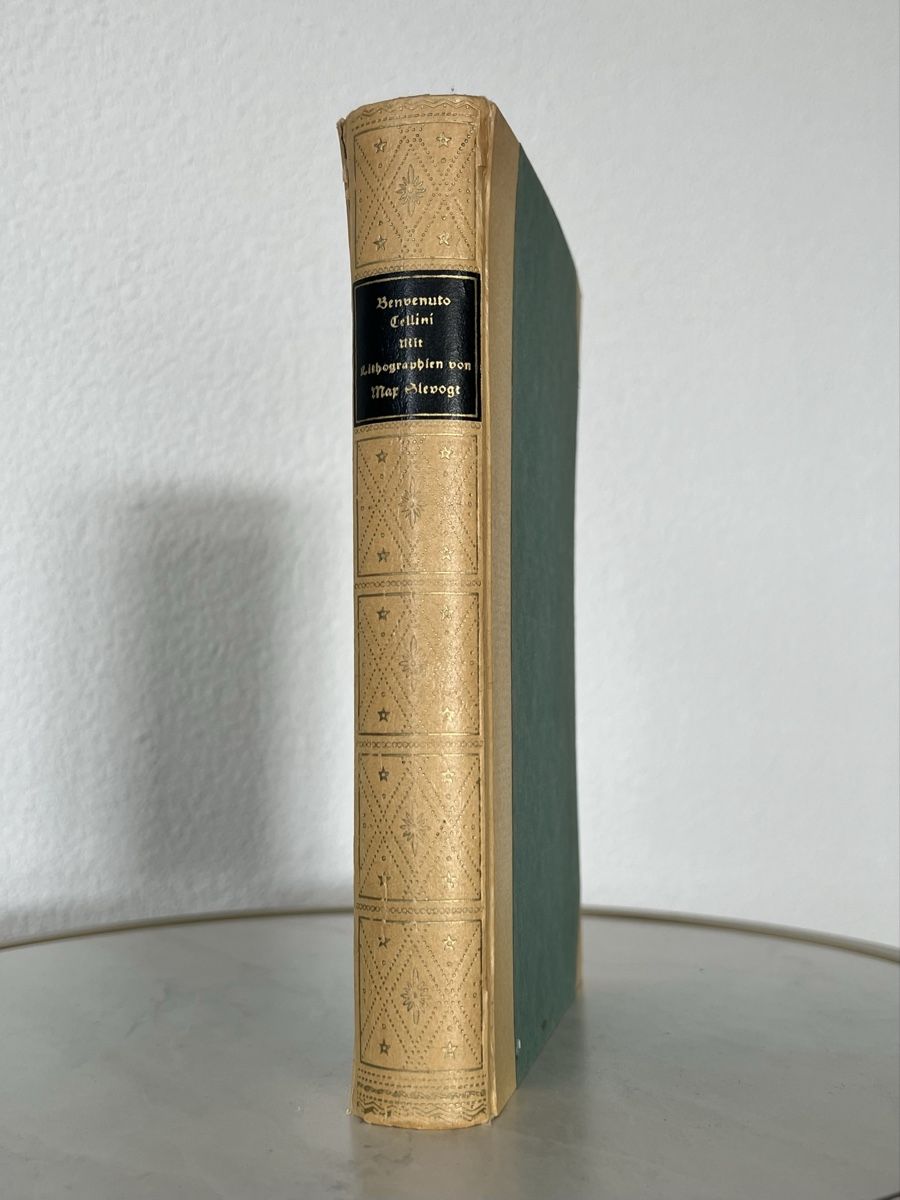 Bücher: Benvenuto Cellini übersetzt von Goethe – Gebraucht aus Bülach von mga_m6p2 1
