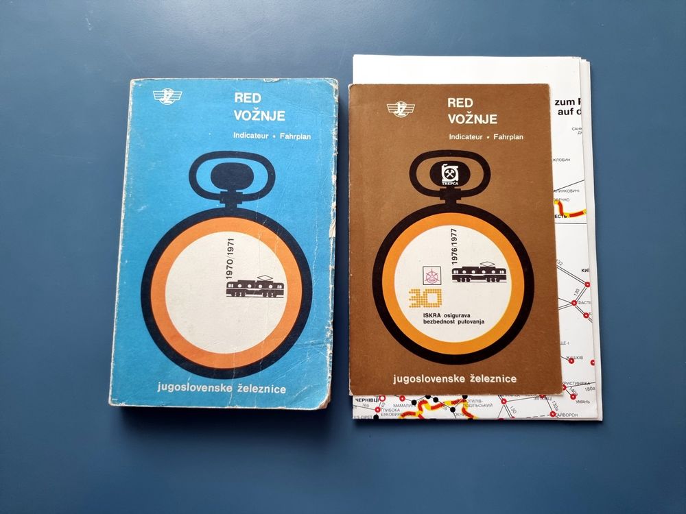 Jugoslawisches Kursbücher 1970/71 | Kaufen auf Ricardo