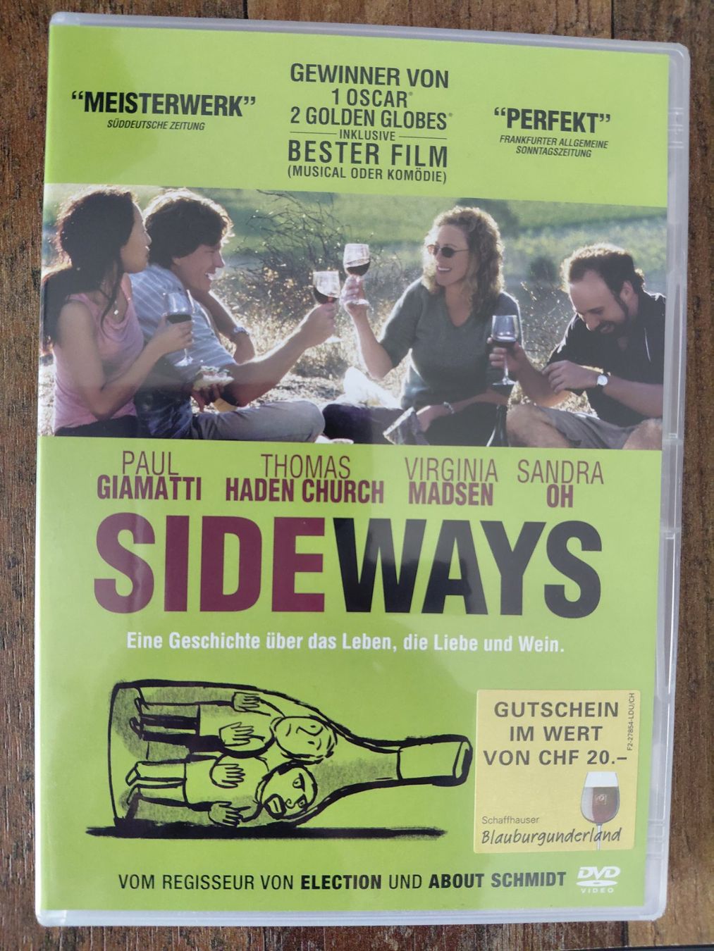 Tutti i DVDs: Sideways – Usato da Worb venduto da Antoinette22