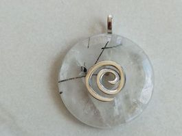 Schmuck Anhänger, mit wechselbarem Silber 925 Anhänger.