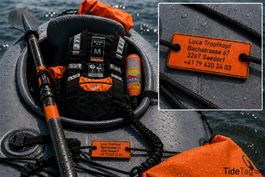 SUP / Kajak / Gummiboot Namensschild & Beschriftung