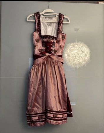 MarJo Dirndl, Grösse 32, rosa/rot, neuwertig, super!