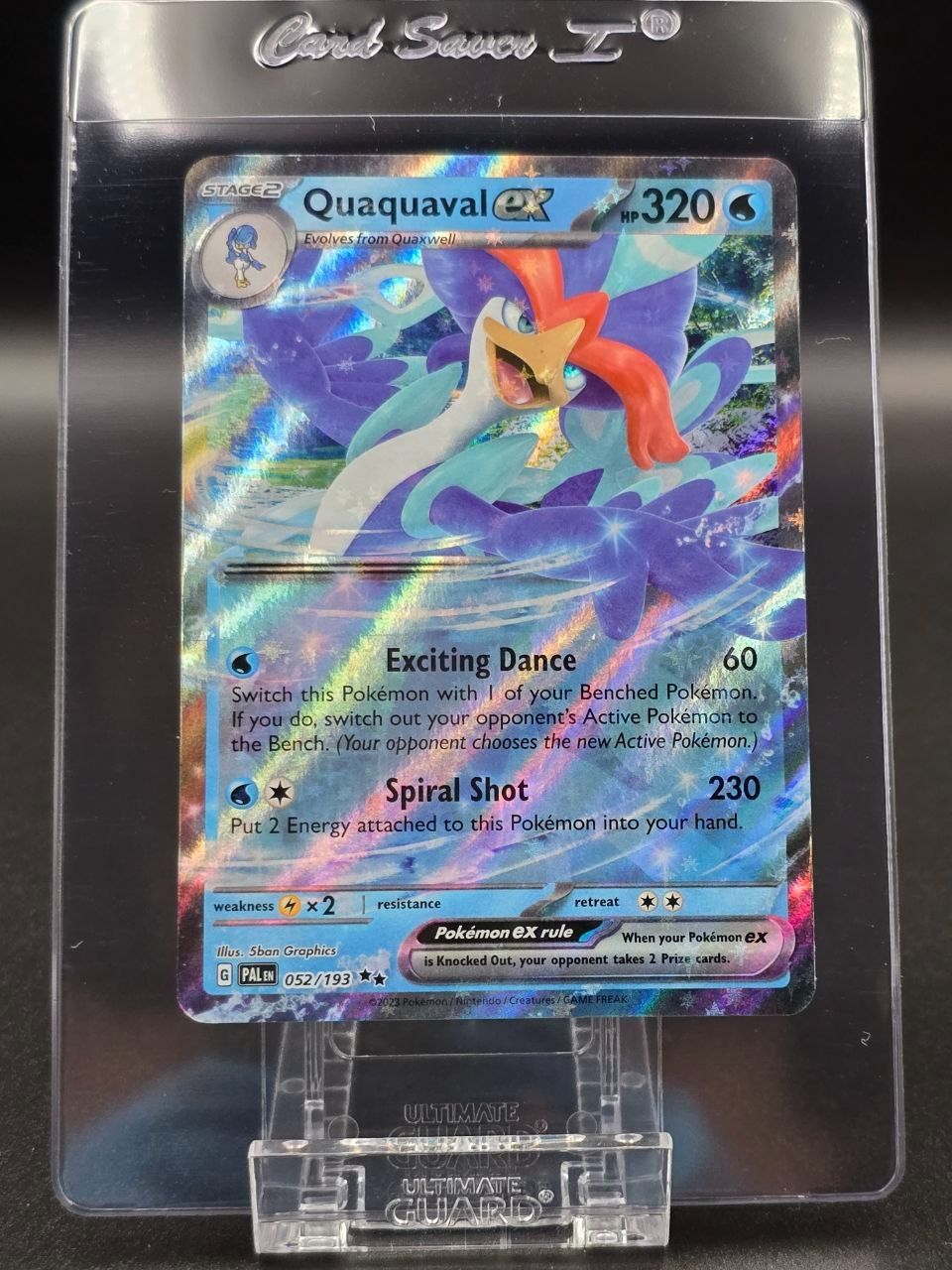 Pokémon Cartes à collectionner: Quaquaval ex #52 Paldea Evolved NM / 🇬🇧 – D'occasion à COINTRIN par sanctuary-collectors