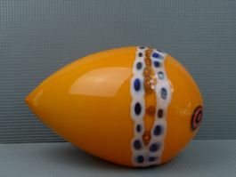 Osternei Gelb Gros Schön * Kunstobjekt * Wohl Murano L: 20cm