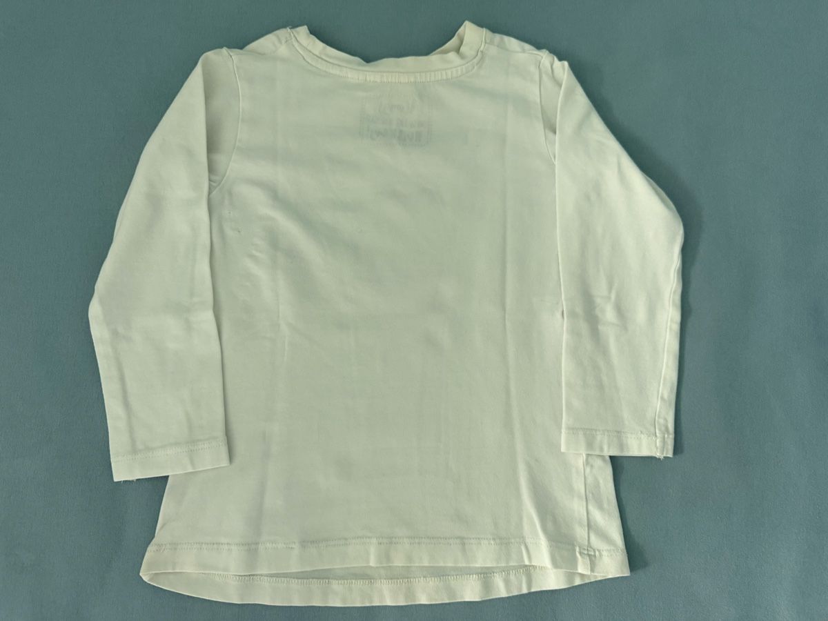 Pampolina Maglioni & Felpe: Shirt, Pampolina, Gr.110, weiss – Usato da Adliswil venduto da mun_k9pf 1