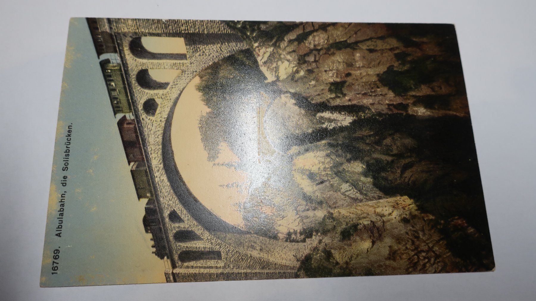Cartoline postali: Albulabahn die Solisbrücken – Usato da Cormoret venduto da Pascalll2001 1
