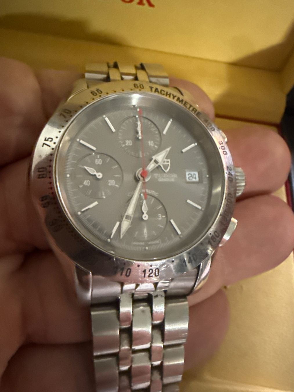 Tudor Orologi: Tudor Chronautic 79380P Automatic 42 mm – Usato da Pfeffingen venduto da Allhandelklgwatches