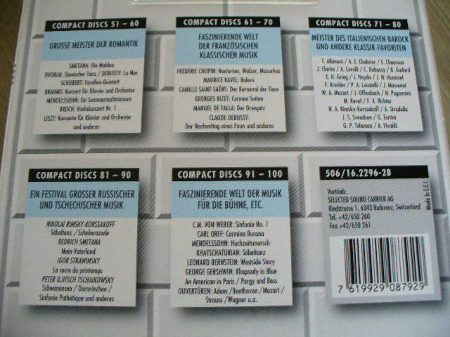CDs: Meisterwerke der Klassik – Gebraucht aus Hendschiken von Visiorena 2