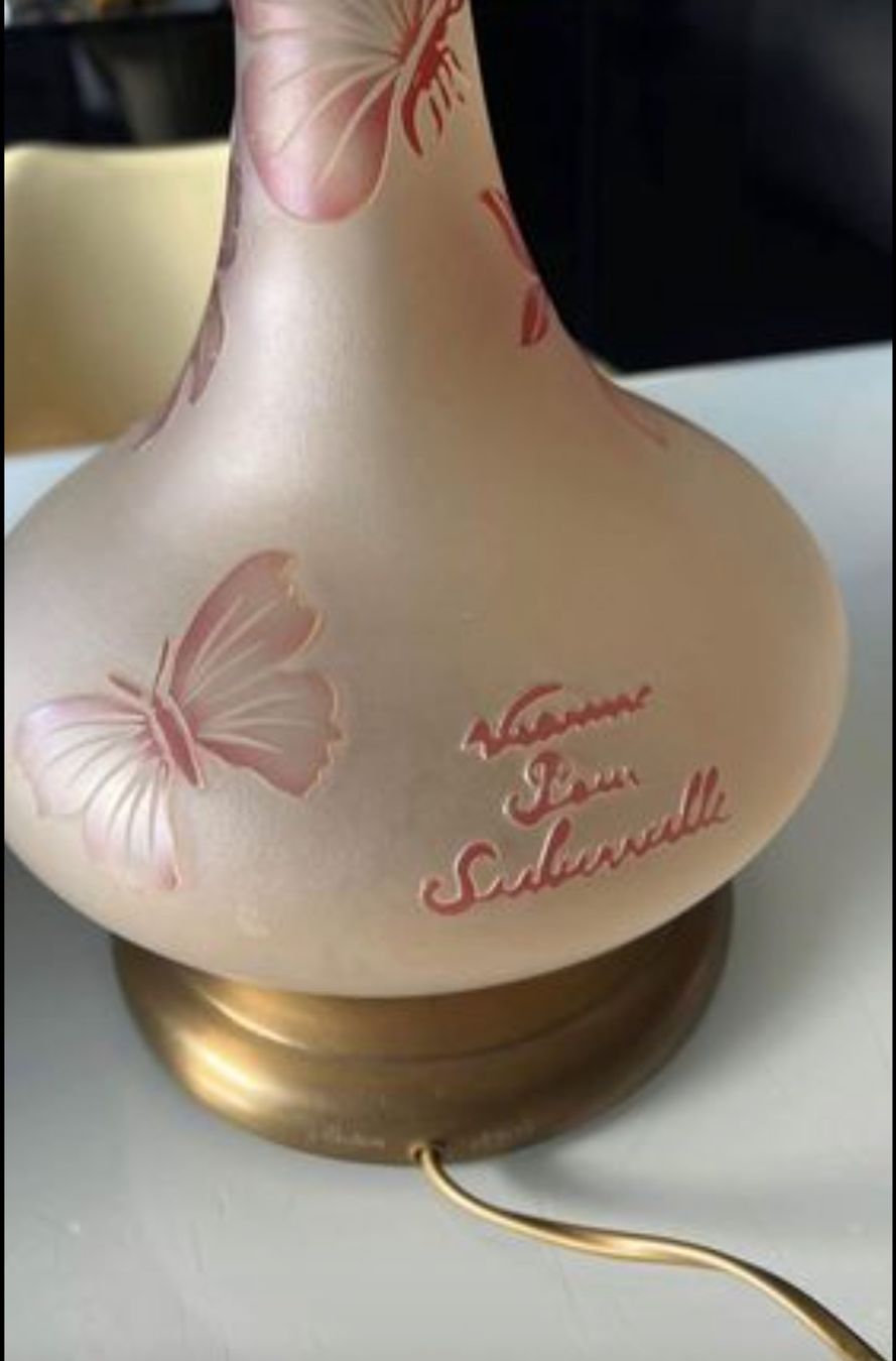 Lampade: Lampe champignon monumentale en verre – Usato da La tour de peilz venduto da Tecnop 2