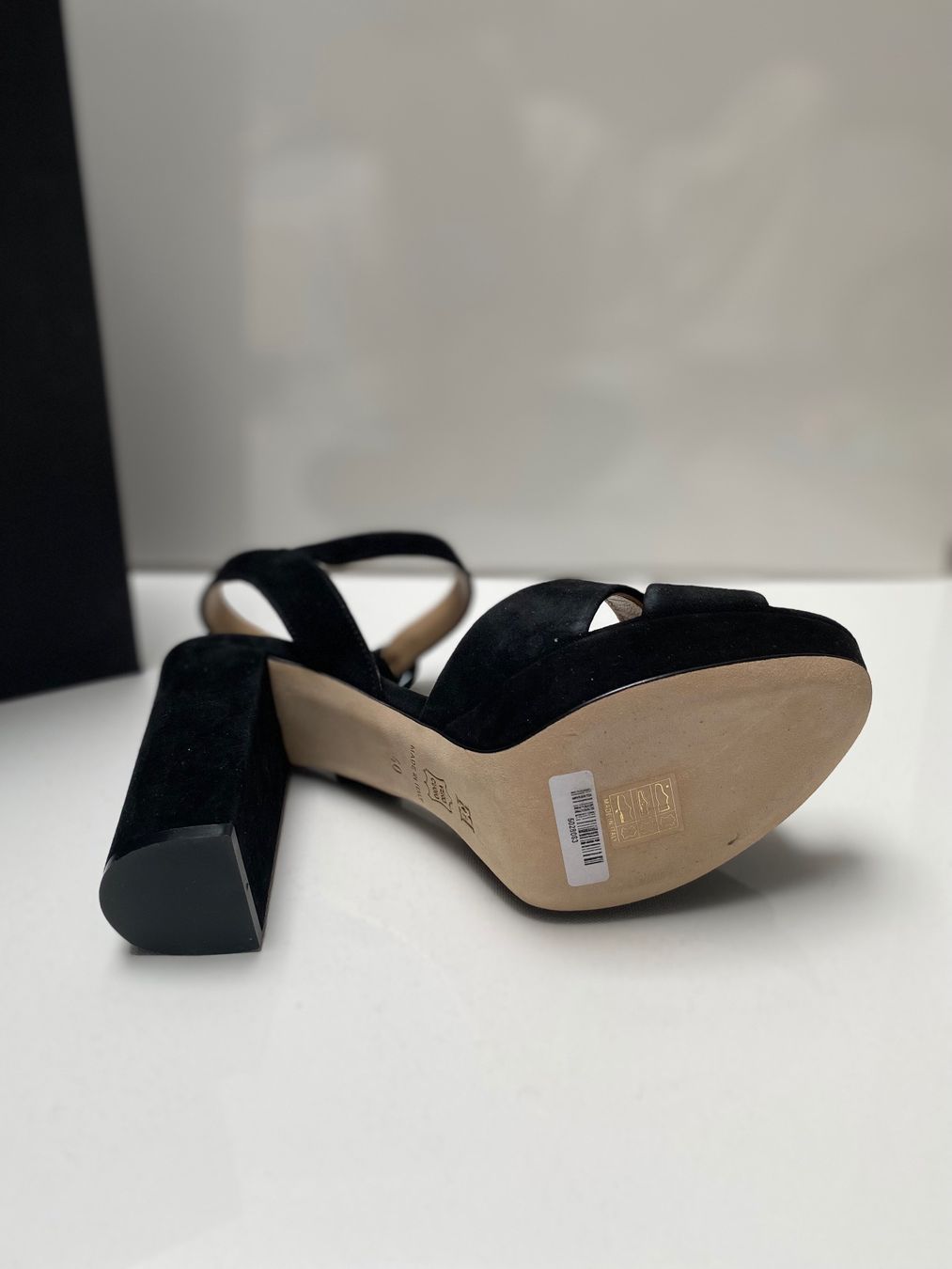 Escada Scarpe da donna: NEW Escada leather suede sandals EU40 – Nuovo e nell'imballaggio originale da Oberägeri venduto da abo_27mv 5